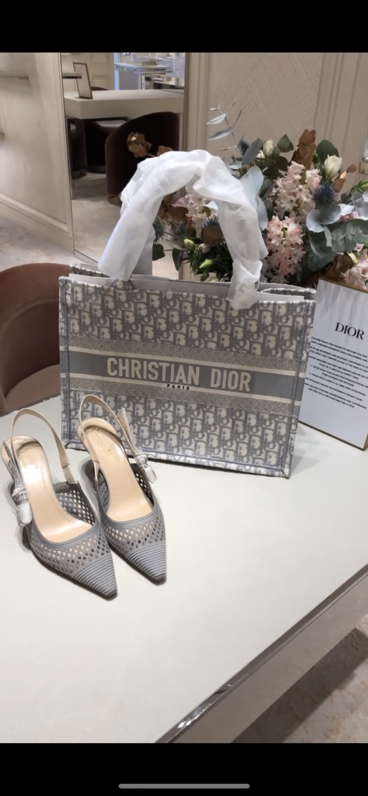 Medium Dior Book Tote